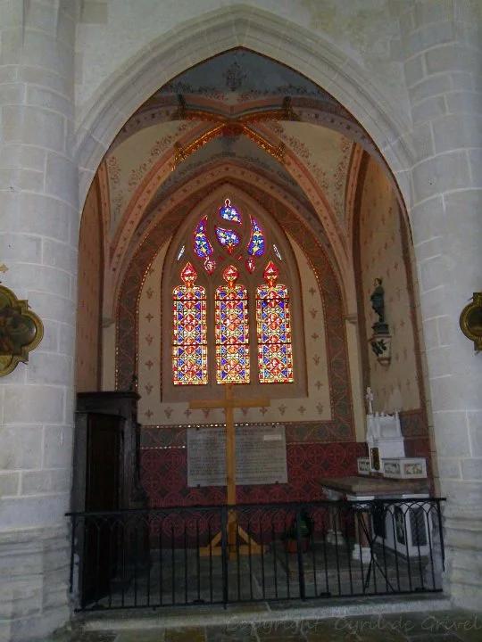 Vitrail de La collégiale Notre-Dame