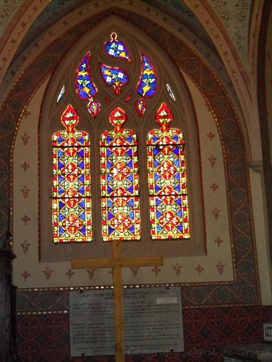 Vitrail de La collégiale Notre-Dame