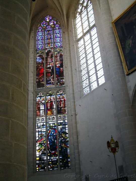 Vitrail de La collegiale Notre-Dame