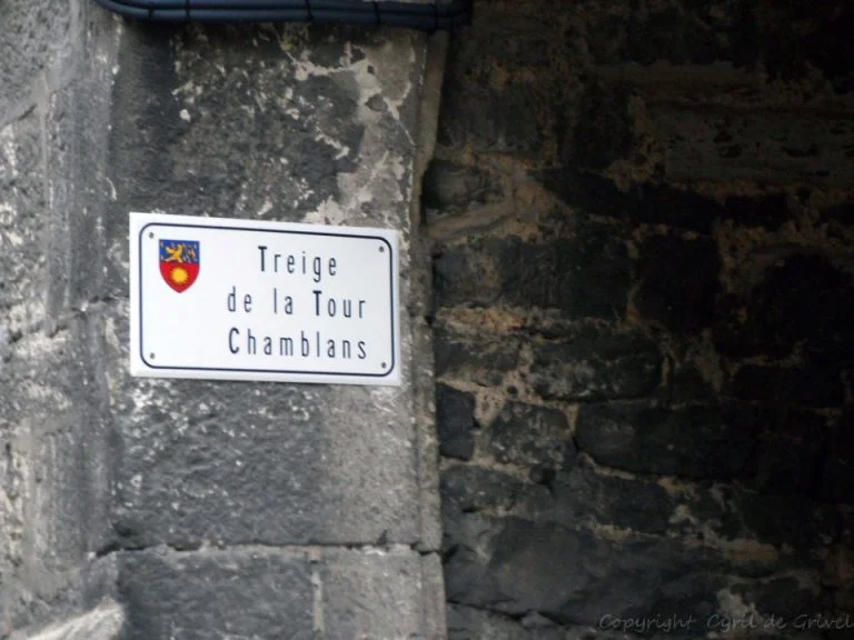 Le Treige de la Tour de Chamblans