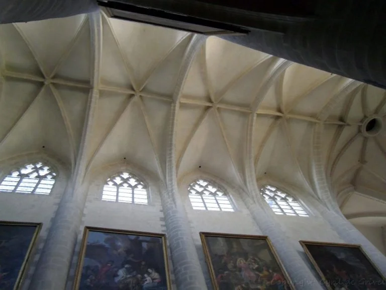 Voûte de La collegiale Notre-Dame